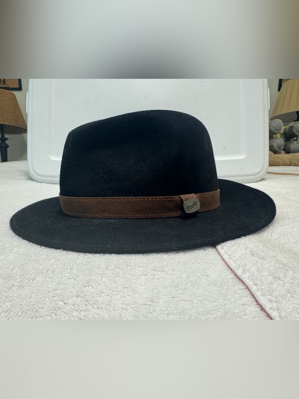 Borsalino 1857 Alessandria Fur Felt Fedora Hat | Made in Italy | Size 7 1/4 58